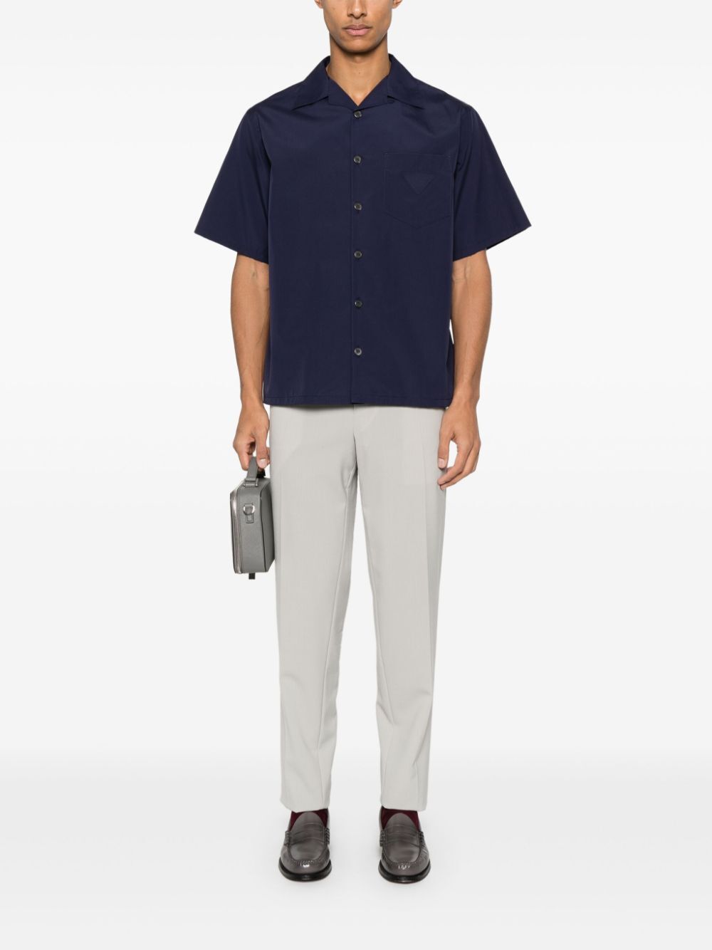 SHORT SLEEVED COTTON SHIRT