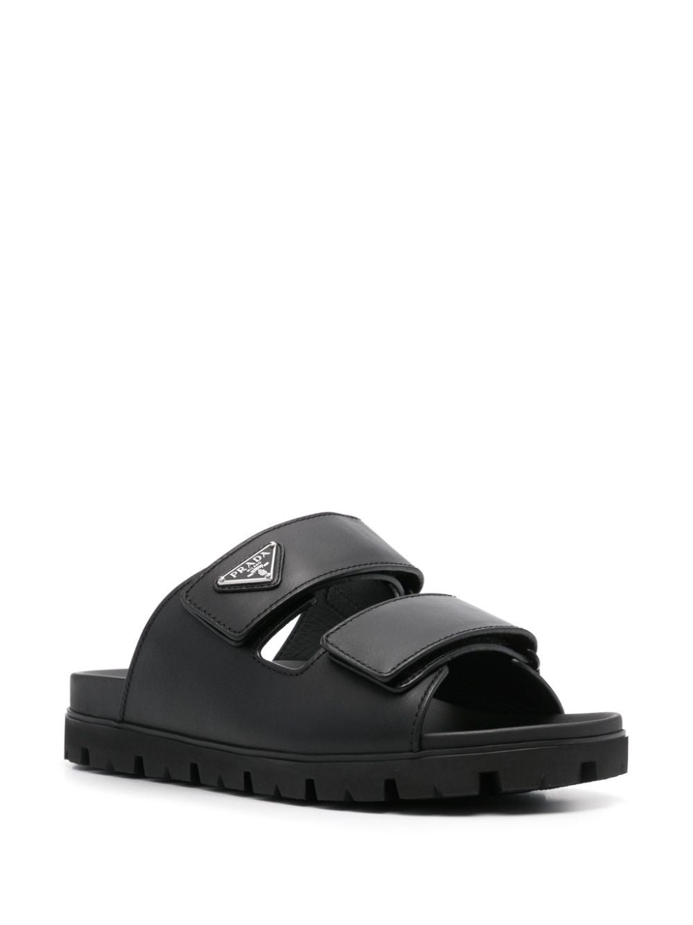 LEATHER STRAP SANDALS