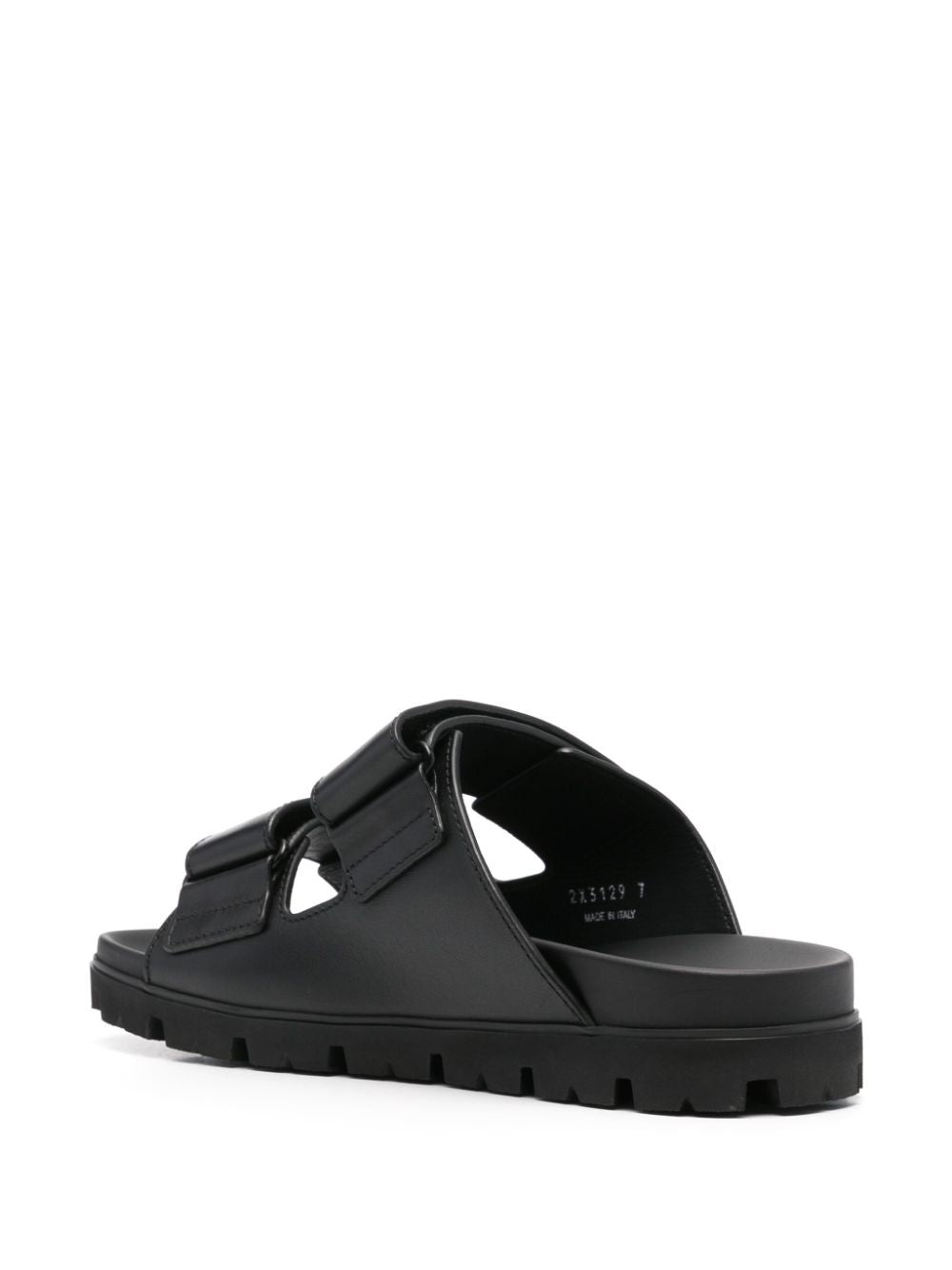 LEATHER STRAP SANDALS