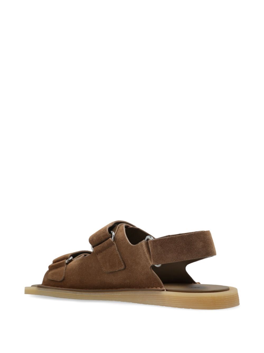TOUCH-STRAP SUEDE SANDALS