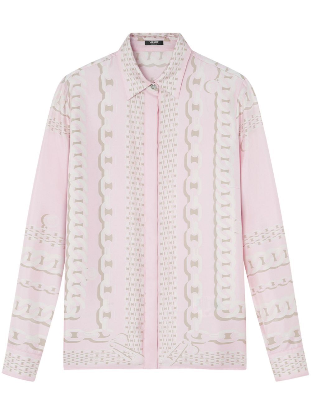 TREASURE PRINTED SILK SHIRT
