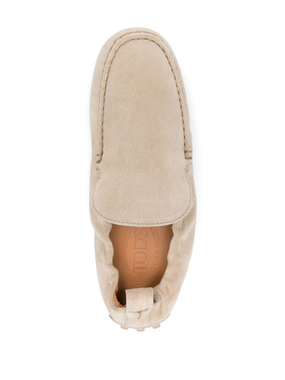 GOMMINO CURLED SUEDE LOAFERS