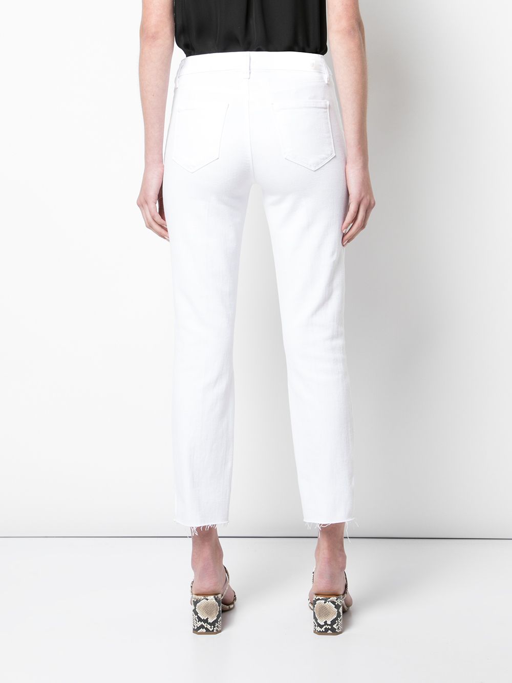 HIGH-RISE SADA CROPPED JEANS