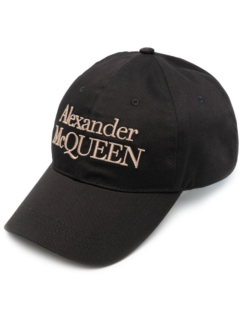 EMBROIDERED-LOGO COTTON BASEBALL CAP