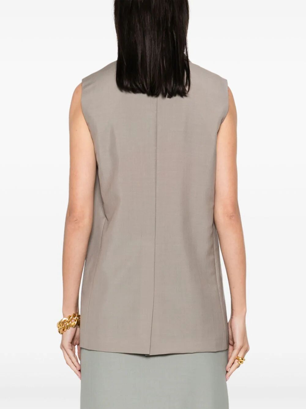 GILET SARTORIALE IN MOHAIR