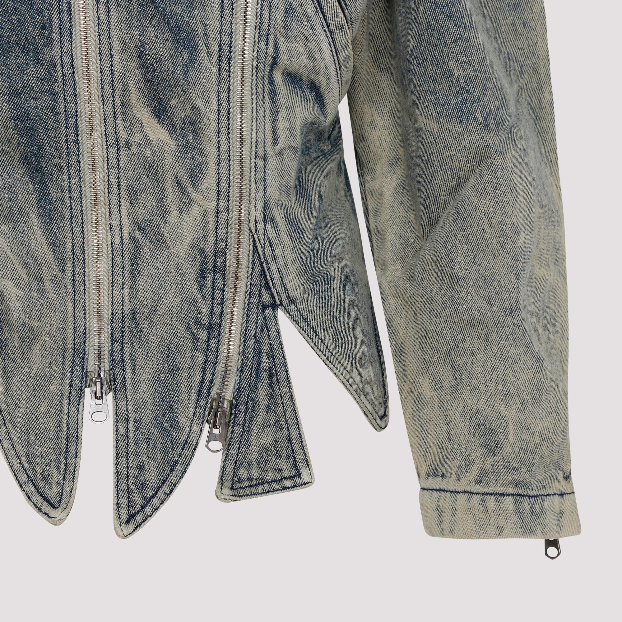 Y/Project Tudor Zip Denim Jacket