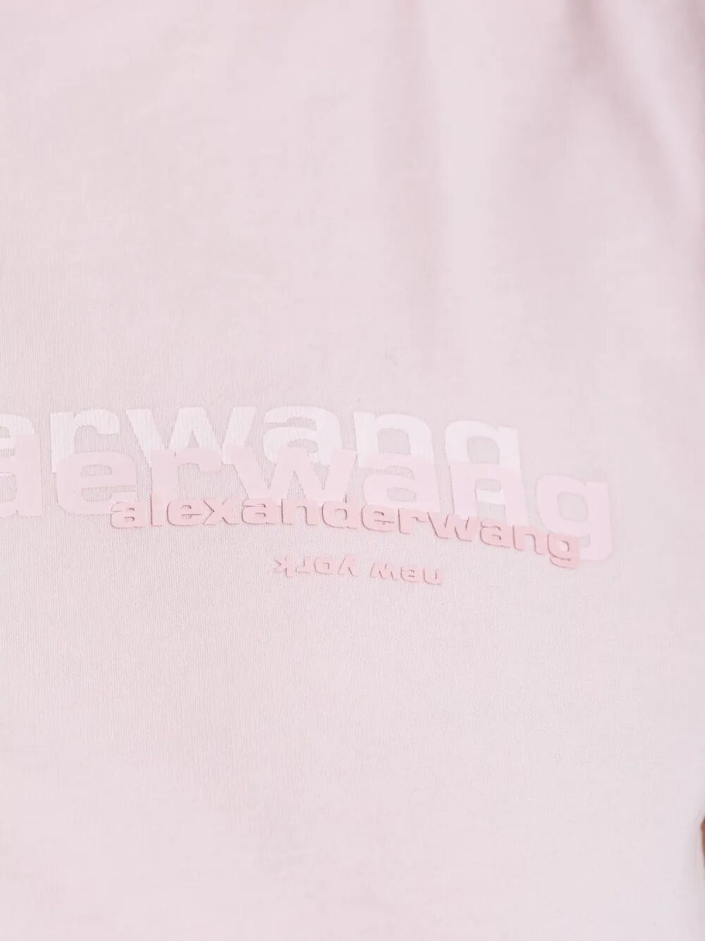 COTTON SHRUNKEN LOGO T-SHIRT