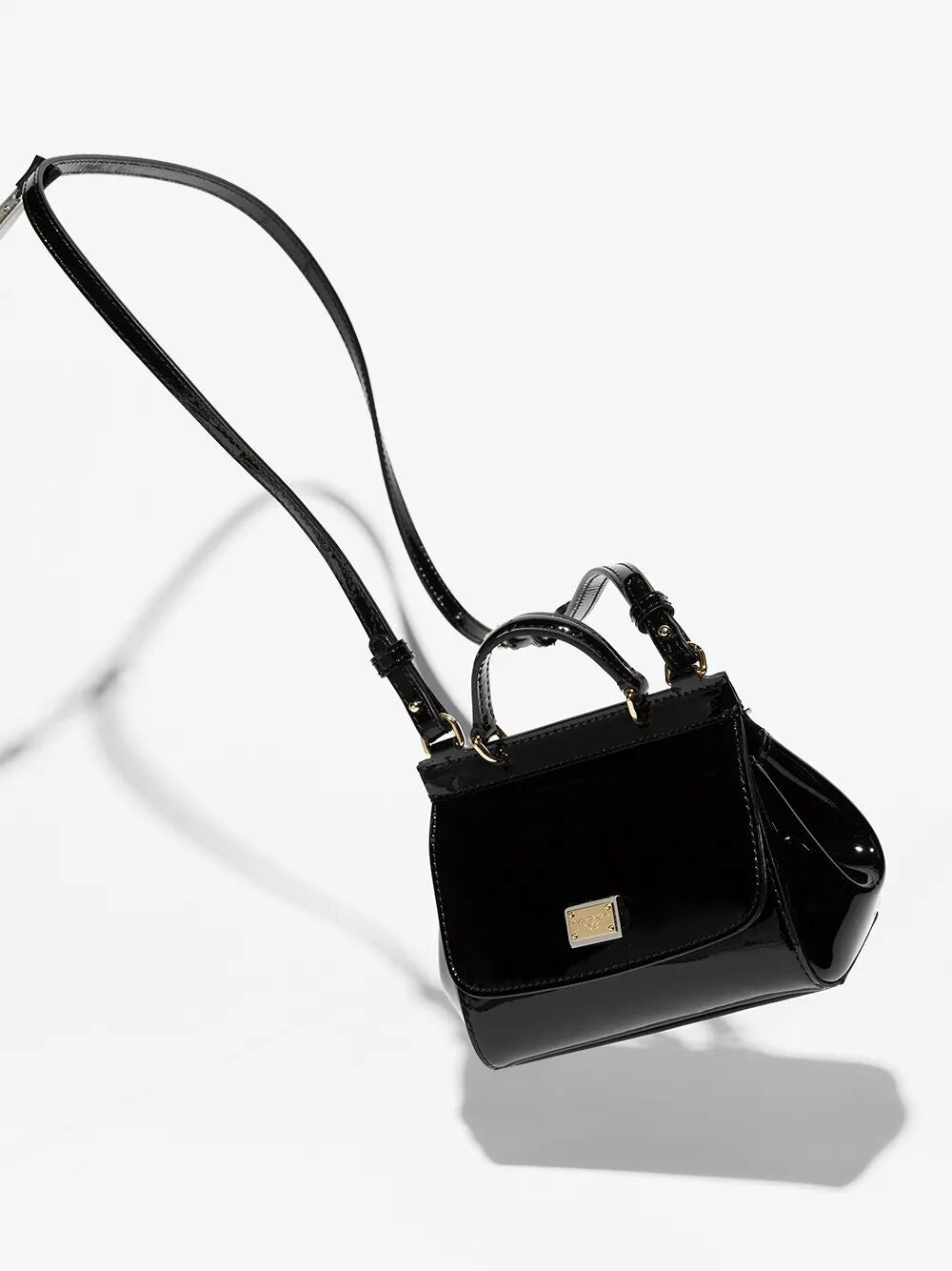PATENT LEATHER MINI SICILY BAG