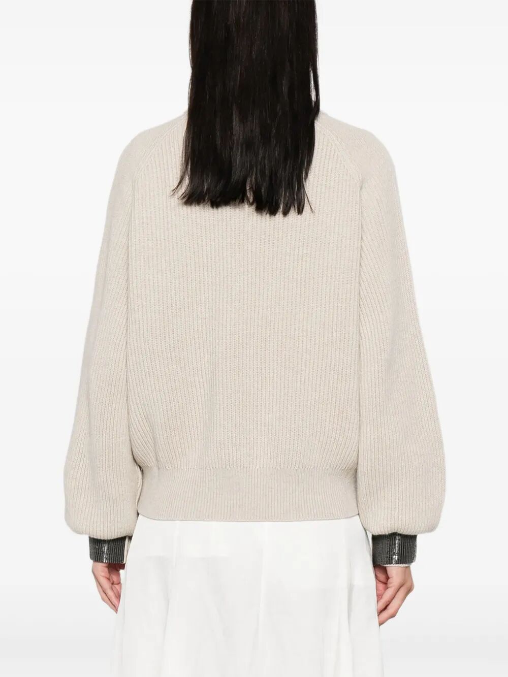 MAGLIONE A COSTE CON POLSINI GIOIELLO