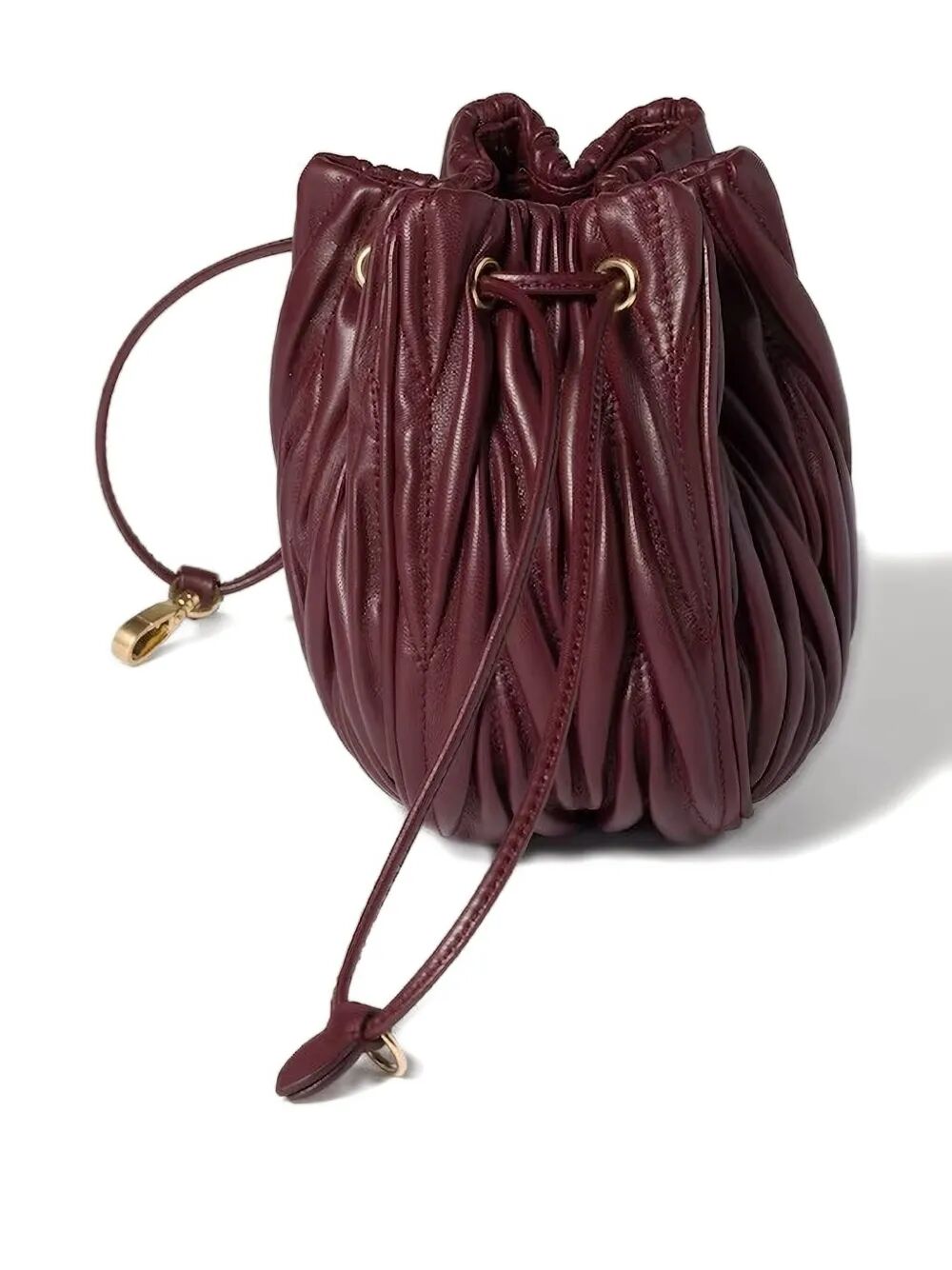 MATELASSÉ NAPPA LEATHER POUCH