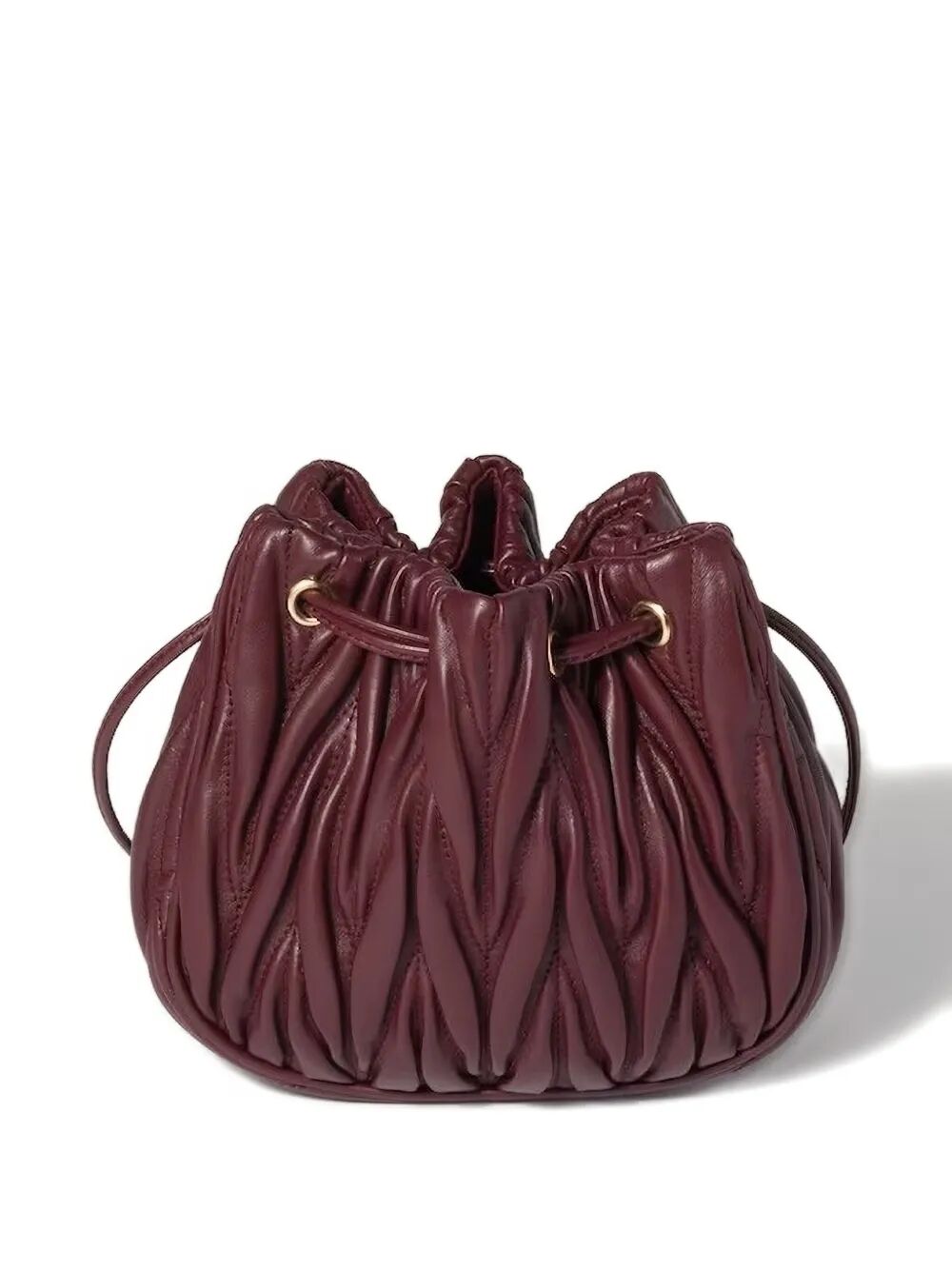 MATELASSÉ NAPPA LEATHER POUCH