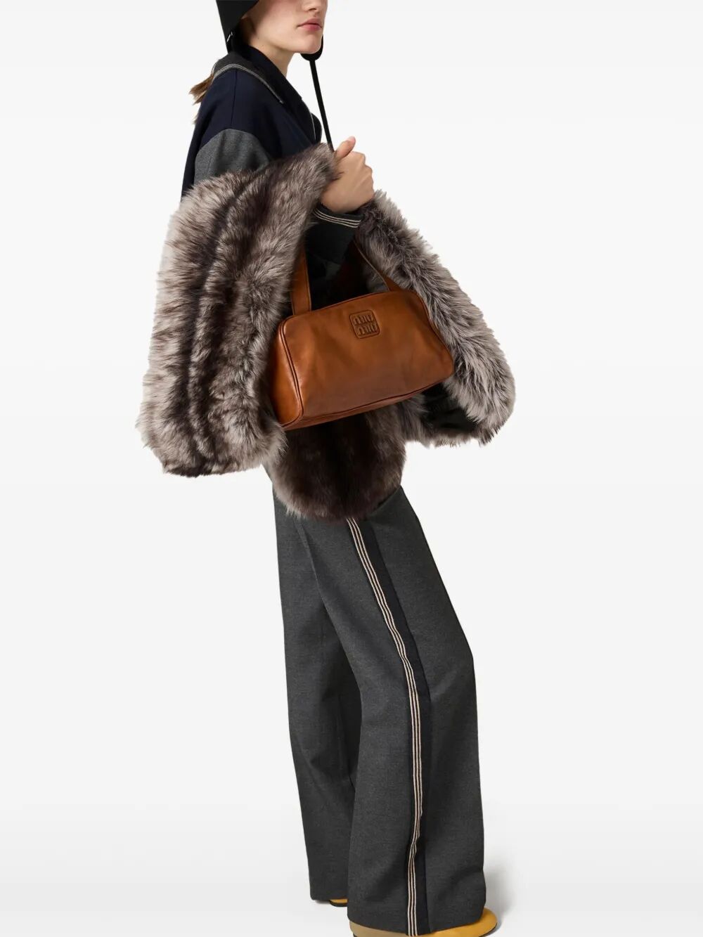 PANTALONI IN MAGLIA PUNTO STOFFA