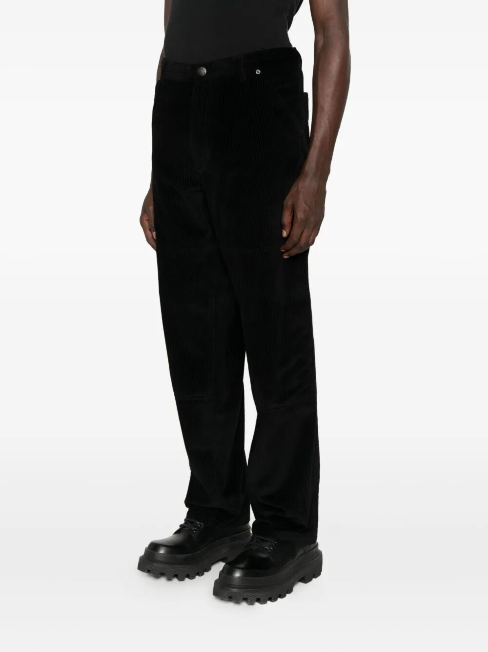 PANTALONI IN VELLUTO A COSTE