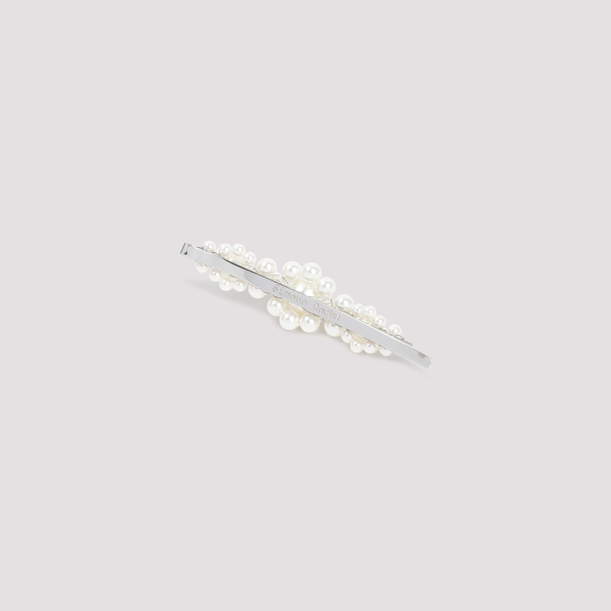 Pearl Large Flower Hair Clip
