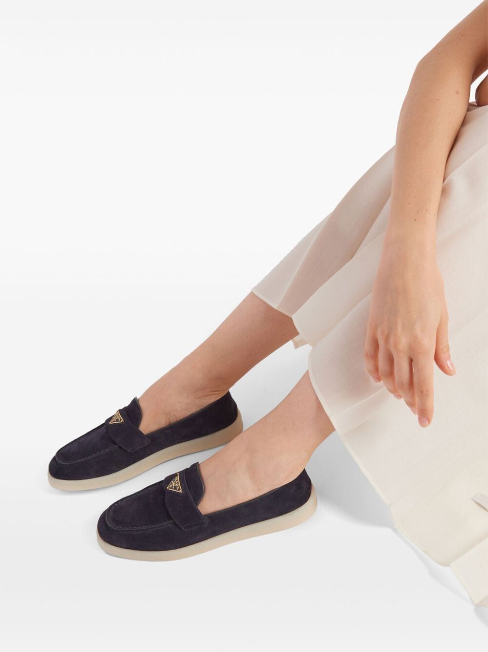 SUEDE LEATHER LOAFERS