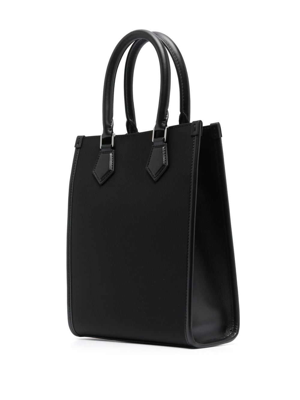 SMALL NYLON BAG WITH RUBBERIZED LOGO