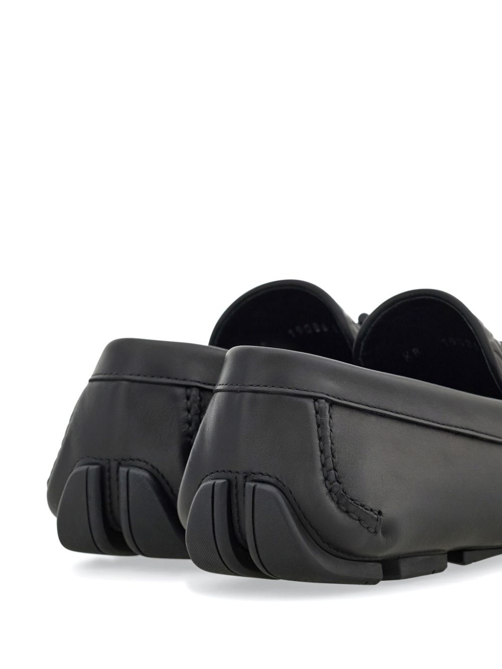 EMBOSSED GANCINI MONOGRAM DRIVING LOAFERS