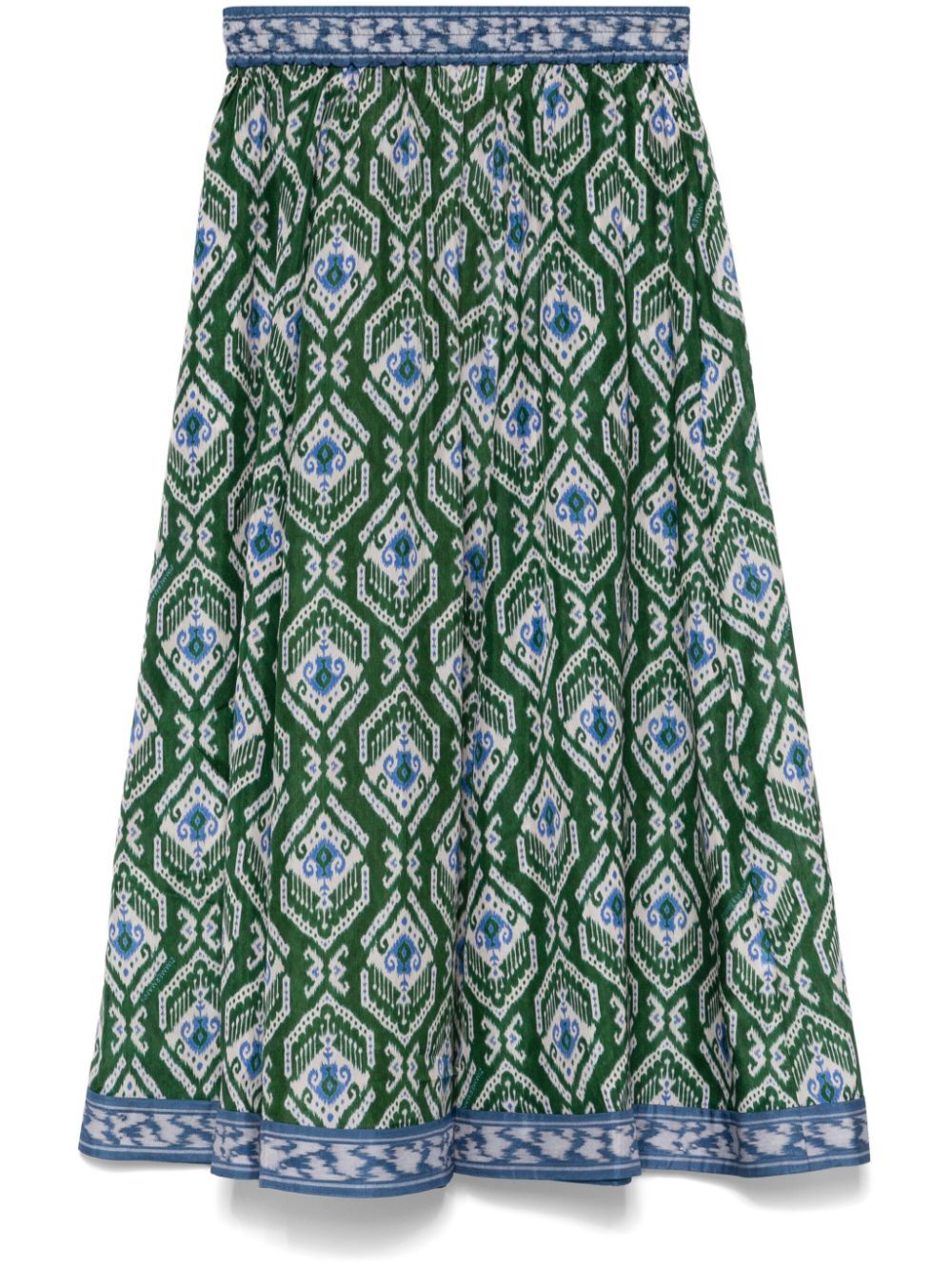 WYLIE SILK SWING SKIRT