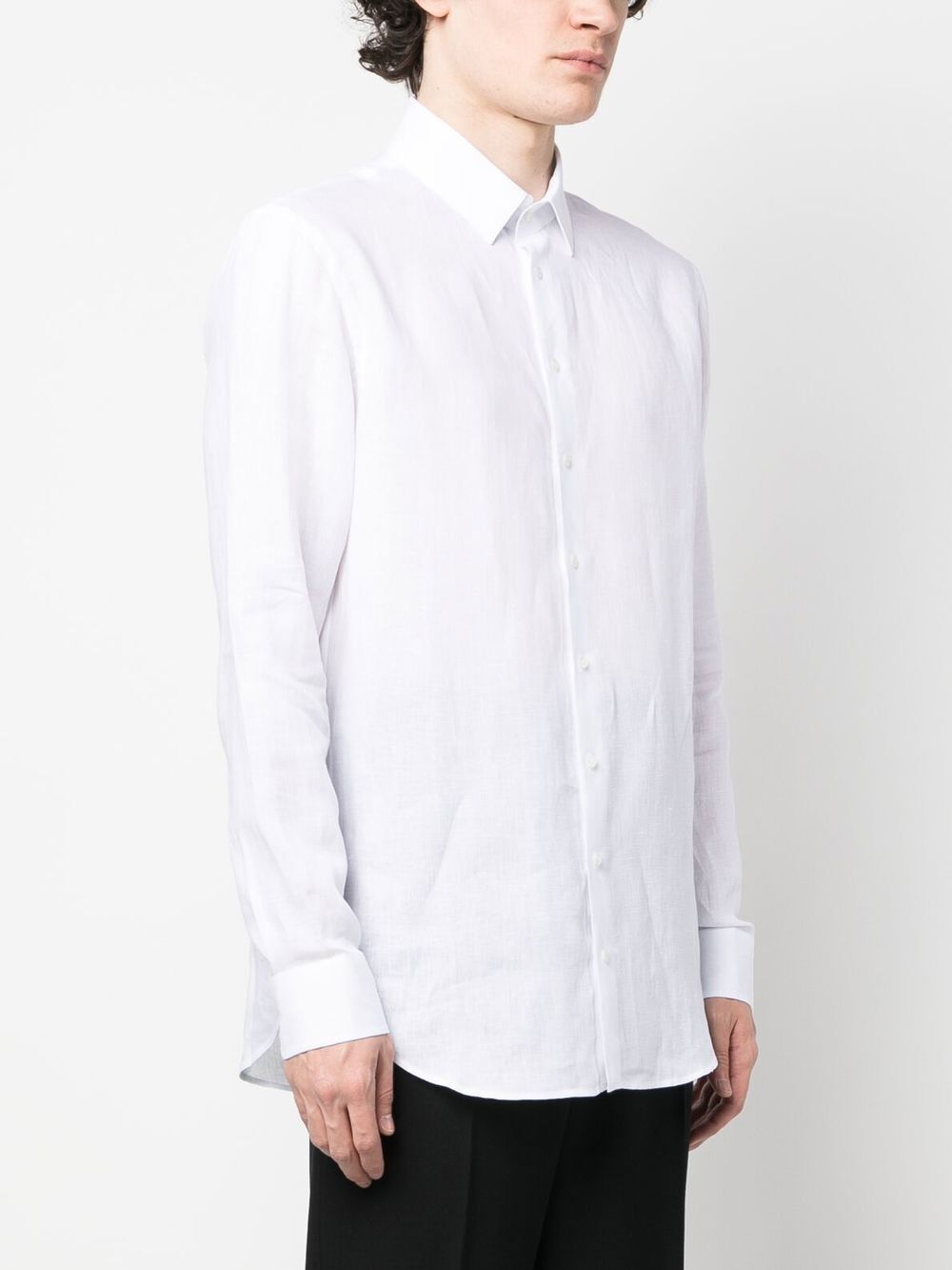 REGULAR FIT LINEN SHIRT