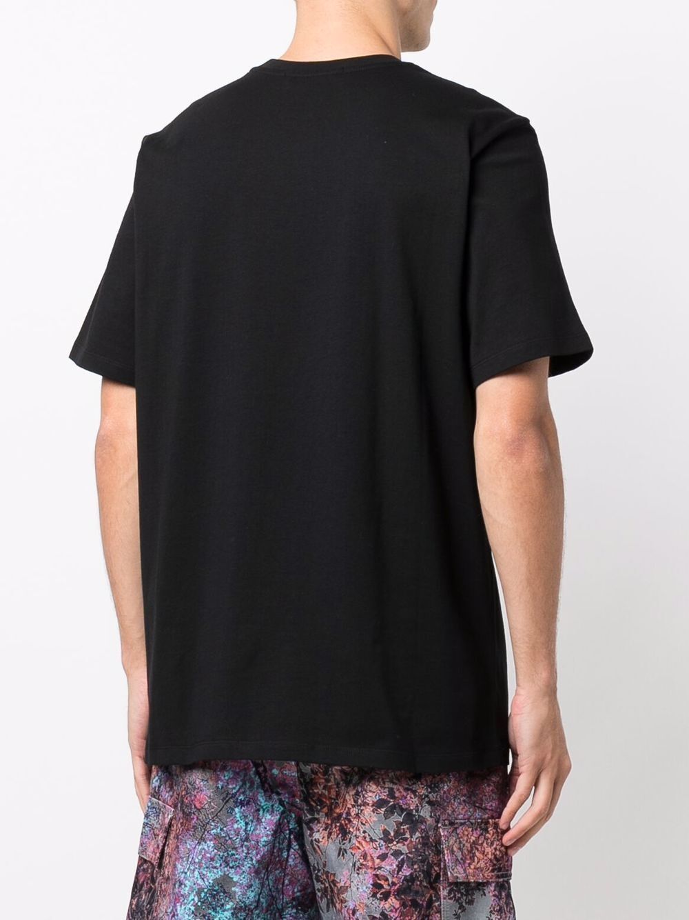 BRUSHED LOGO COTTON T-SHIRT