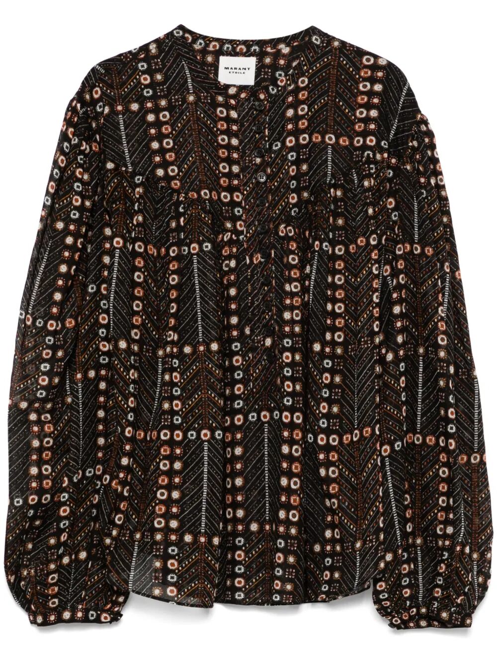 SALIKA PRINTED COTTON BLOUSE