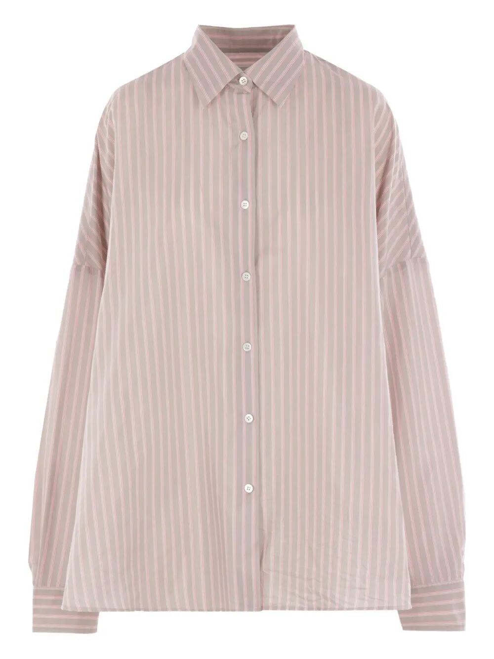 CASIA STRIPED COCOON SHIRT