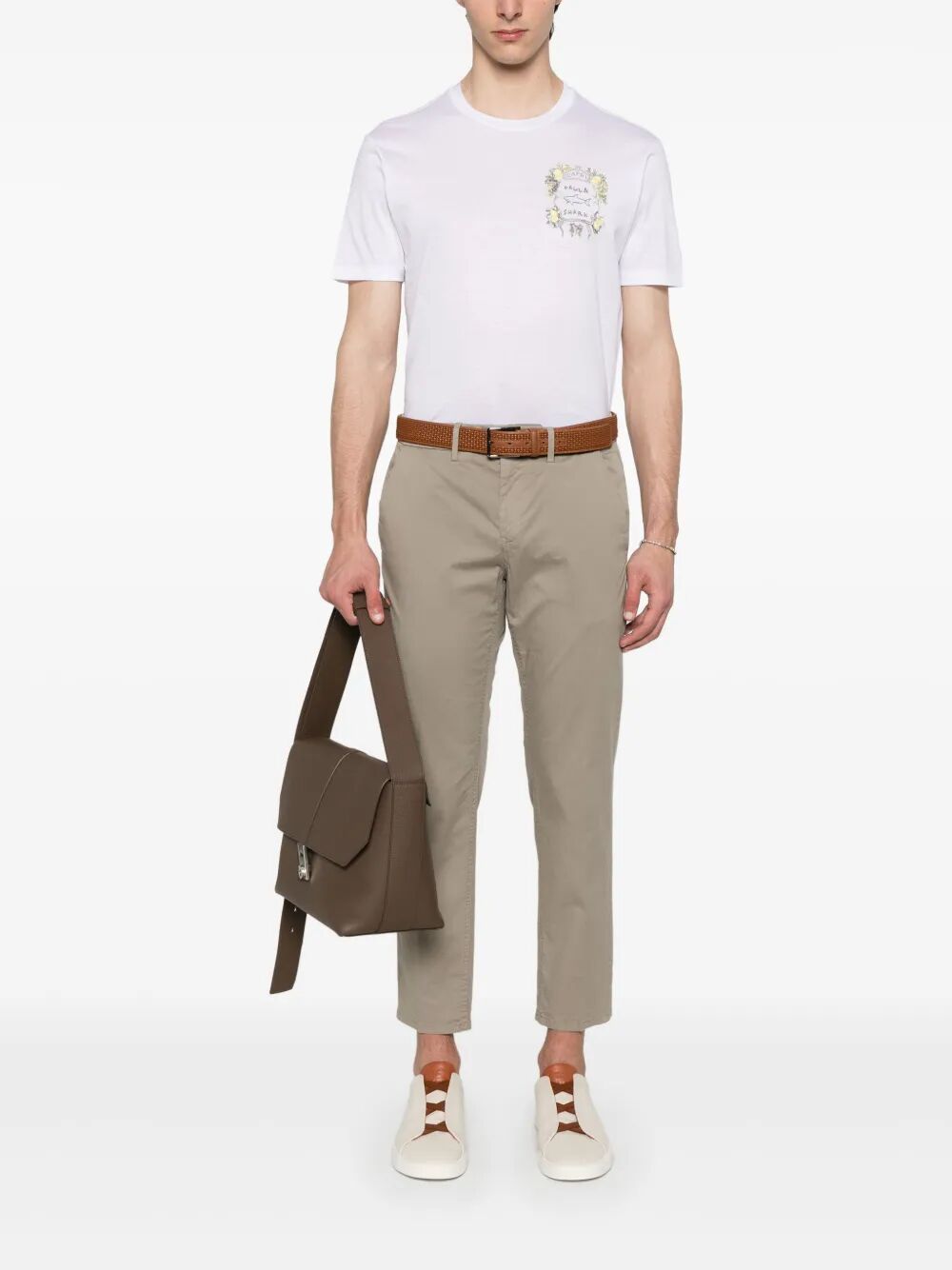 CAPRI EMBROIDERY X-SOFT JERSEY T-SHIRT