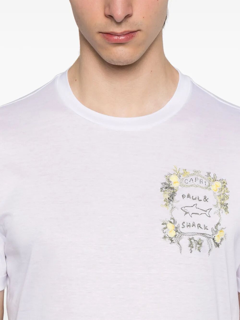 CAPRI EMBROIDERY X-SOFT JERSEY T-SHIRT