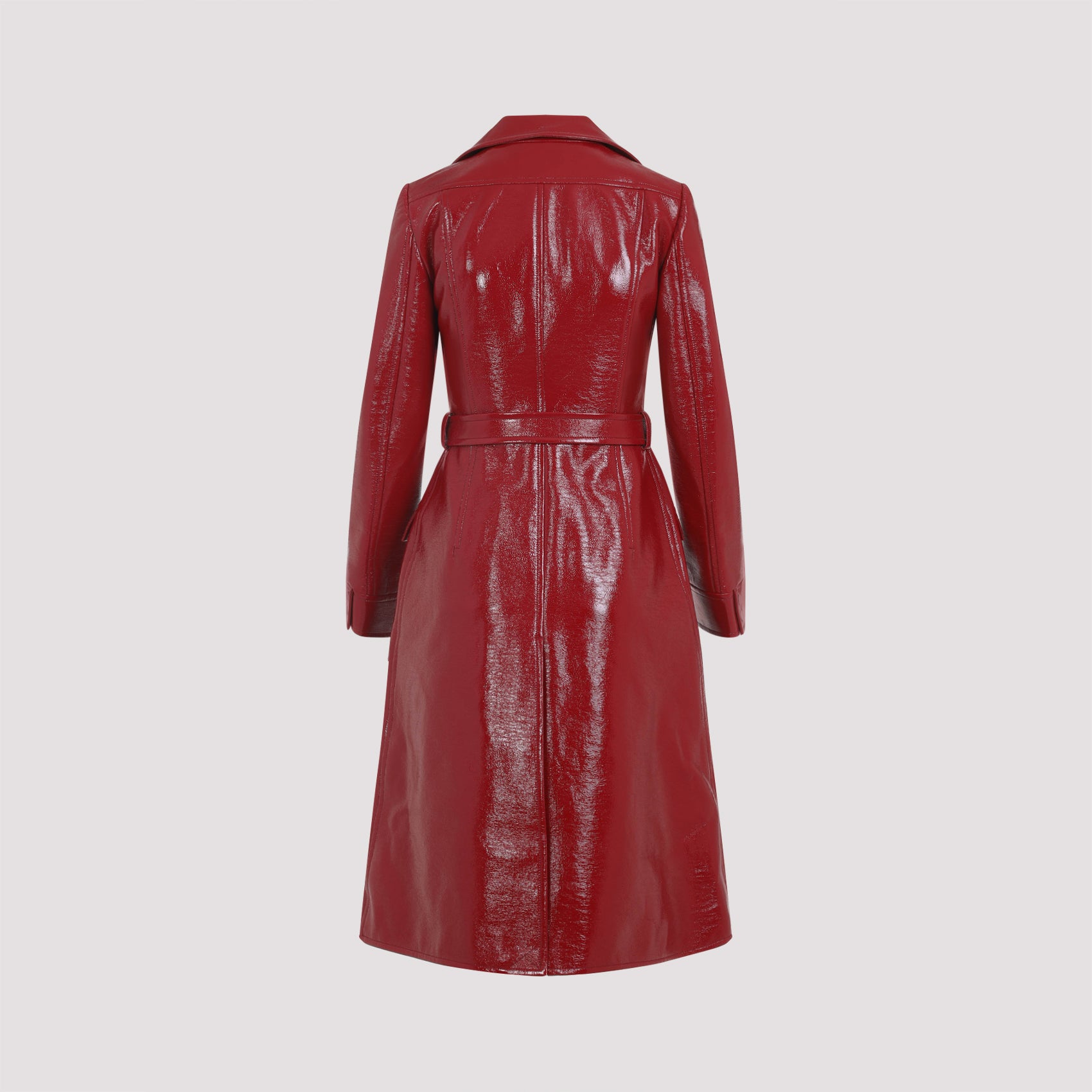 belted trench coat