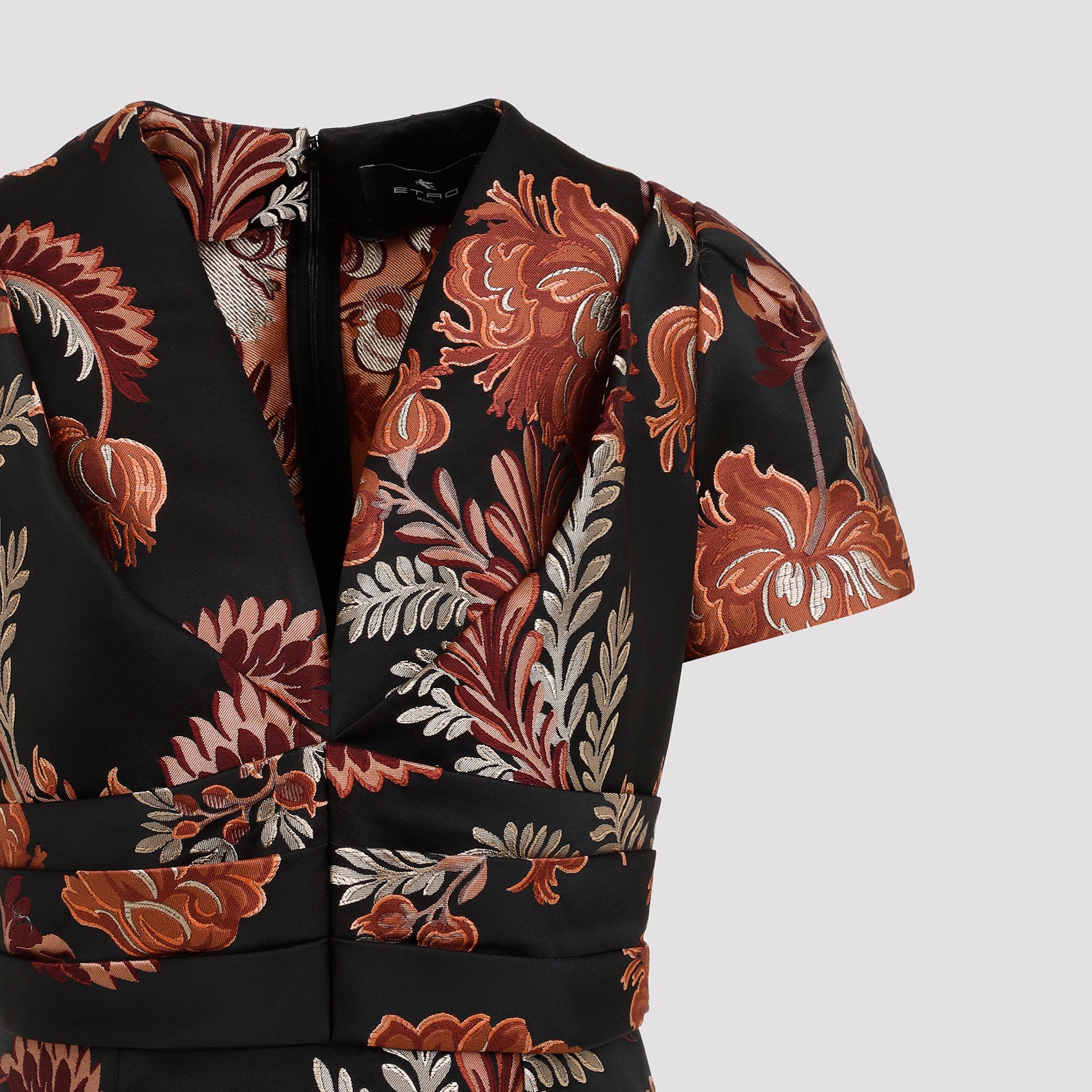 Jacquard Midi Dress