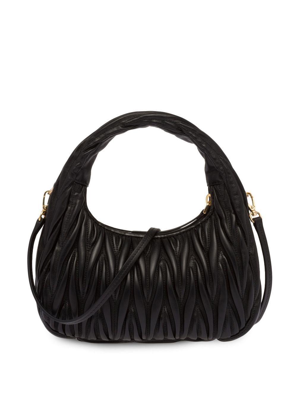 WANDER MATELASSÉ NAPPA LEATHER SMALL HOBO BAG