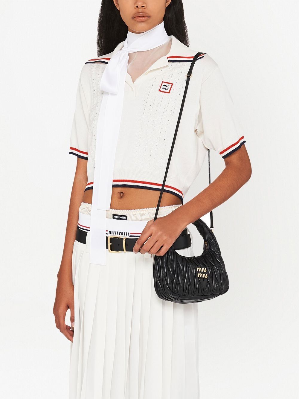 WANDER MATELASSÉ NAPPA LEATHER SMALL HOBO BAG