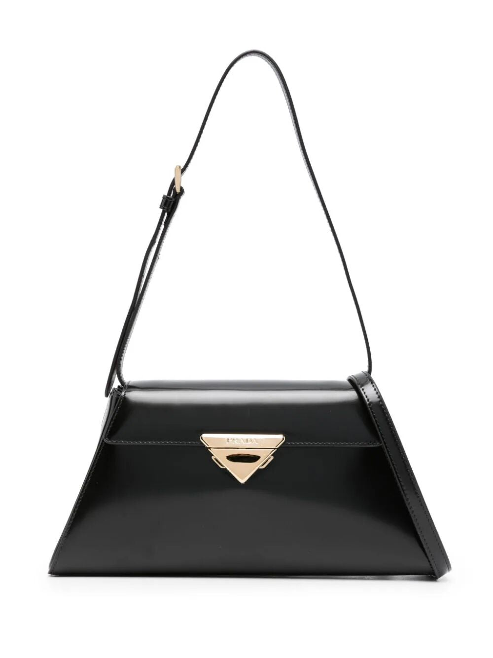 MEDIUM BRUSHED LEATHER HANDBAG