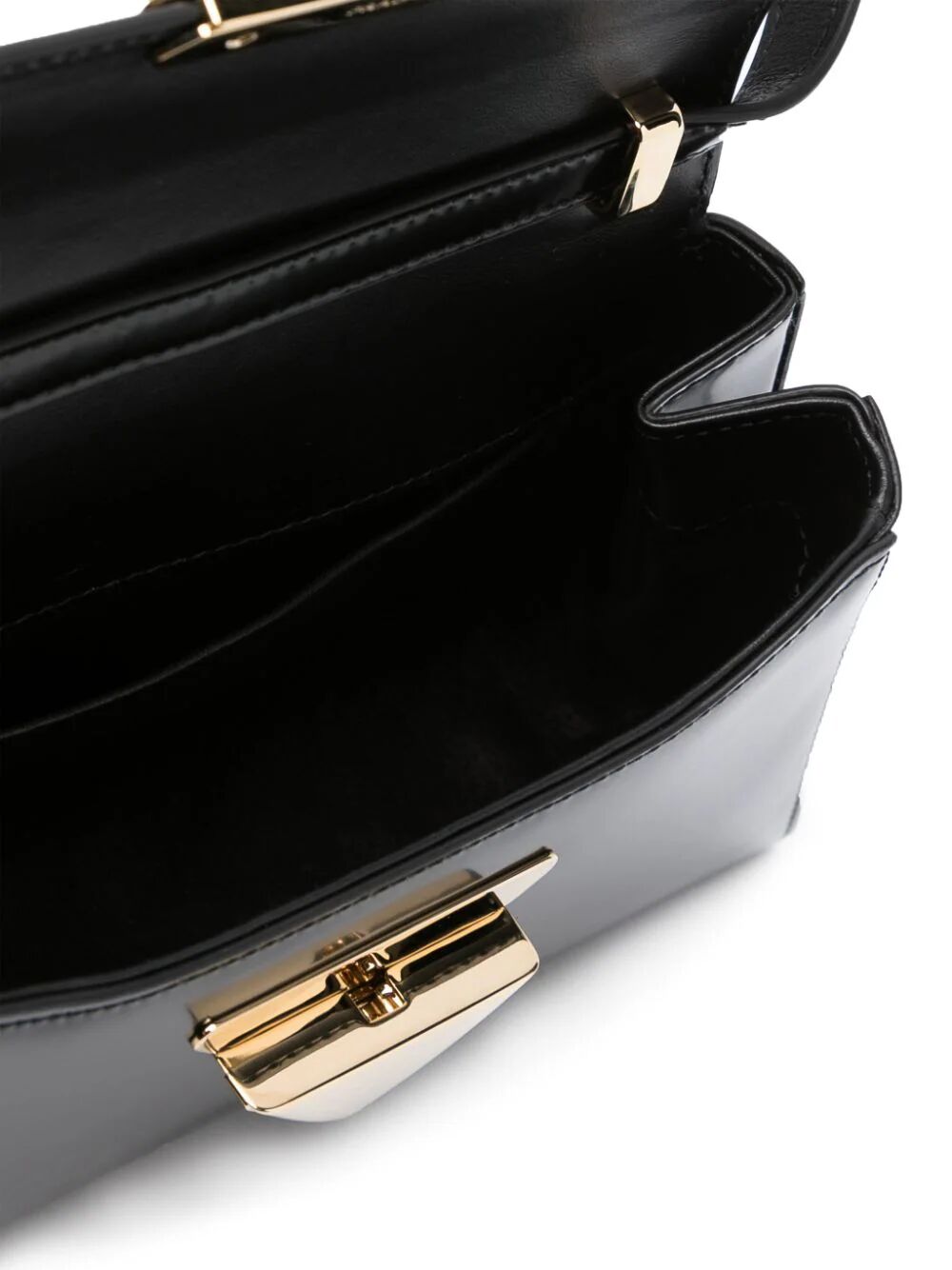 MEDIUM BRUSHED LEATHER HANDBAG