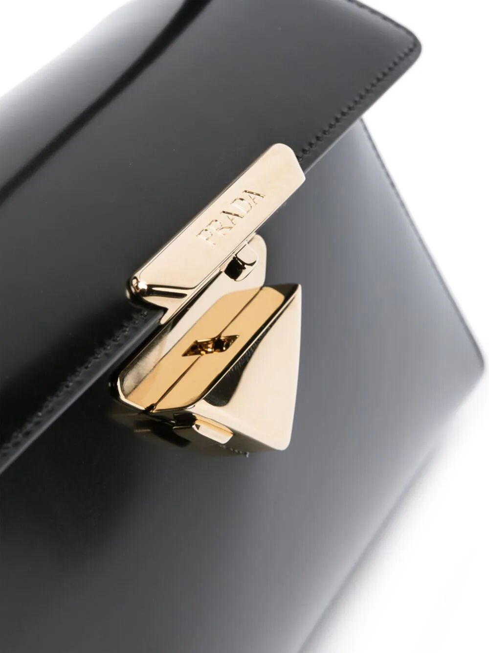 MEDIUM BRUSHED LEATHER HANDBAG