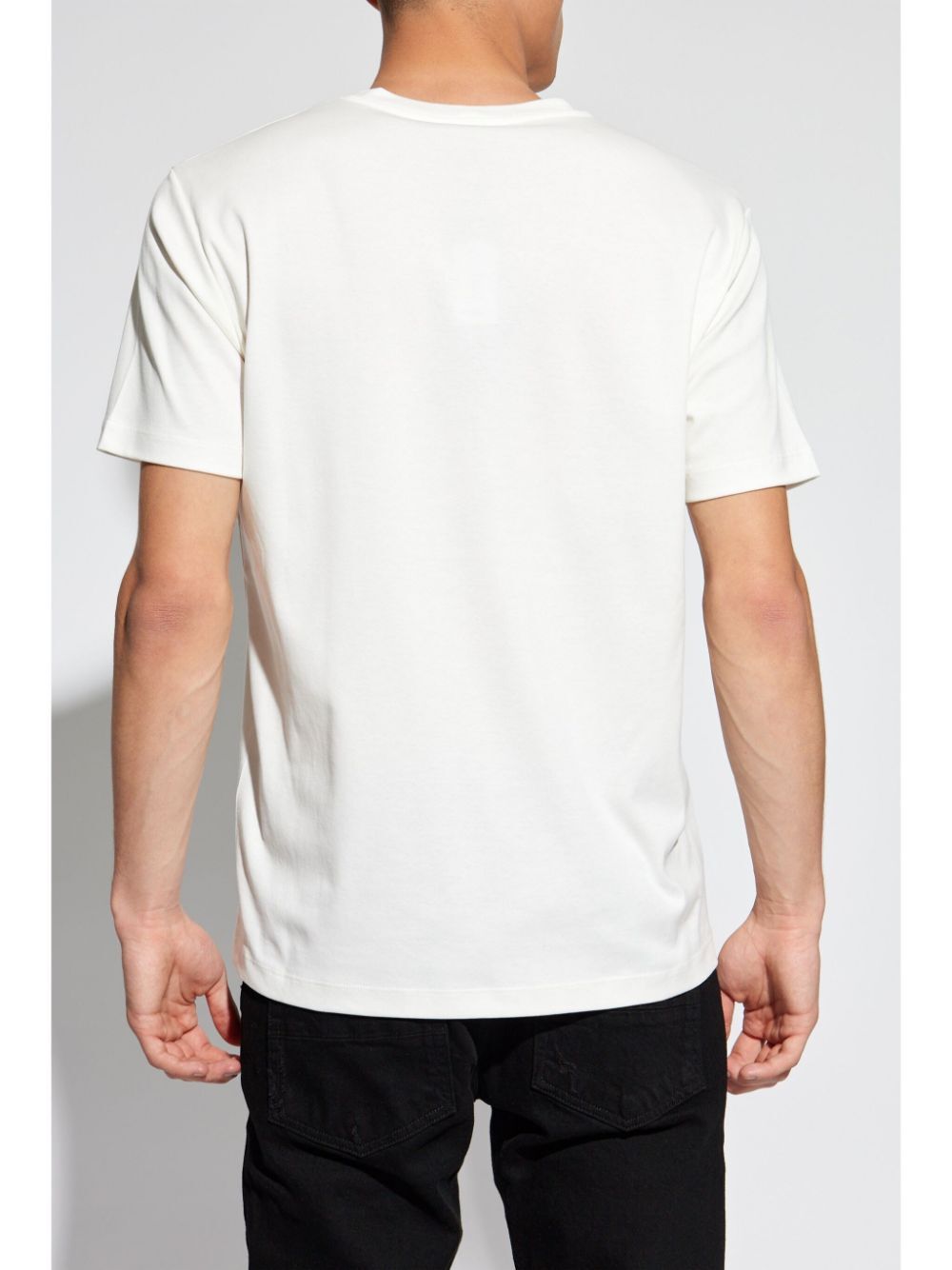 PURE COTTON INTERLOCK SIGNATURE LOGO T-SHIRT