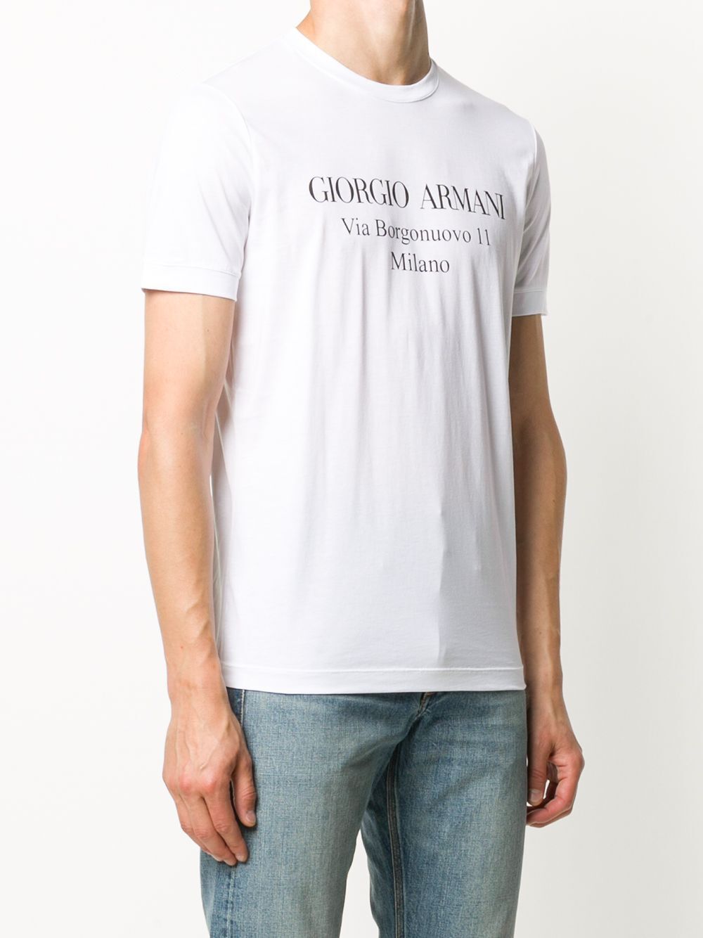 BORGONUOVO 11 COTTON JERSEY T-SHIRT