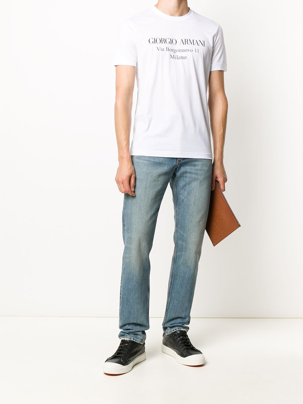 BORGONUOVO 11 COTTON JERSEY T-SHIRT