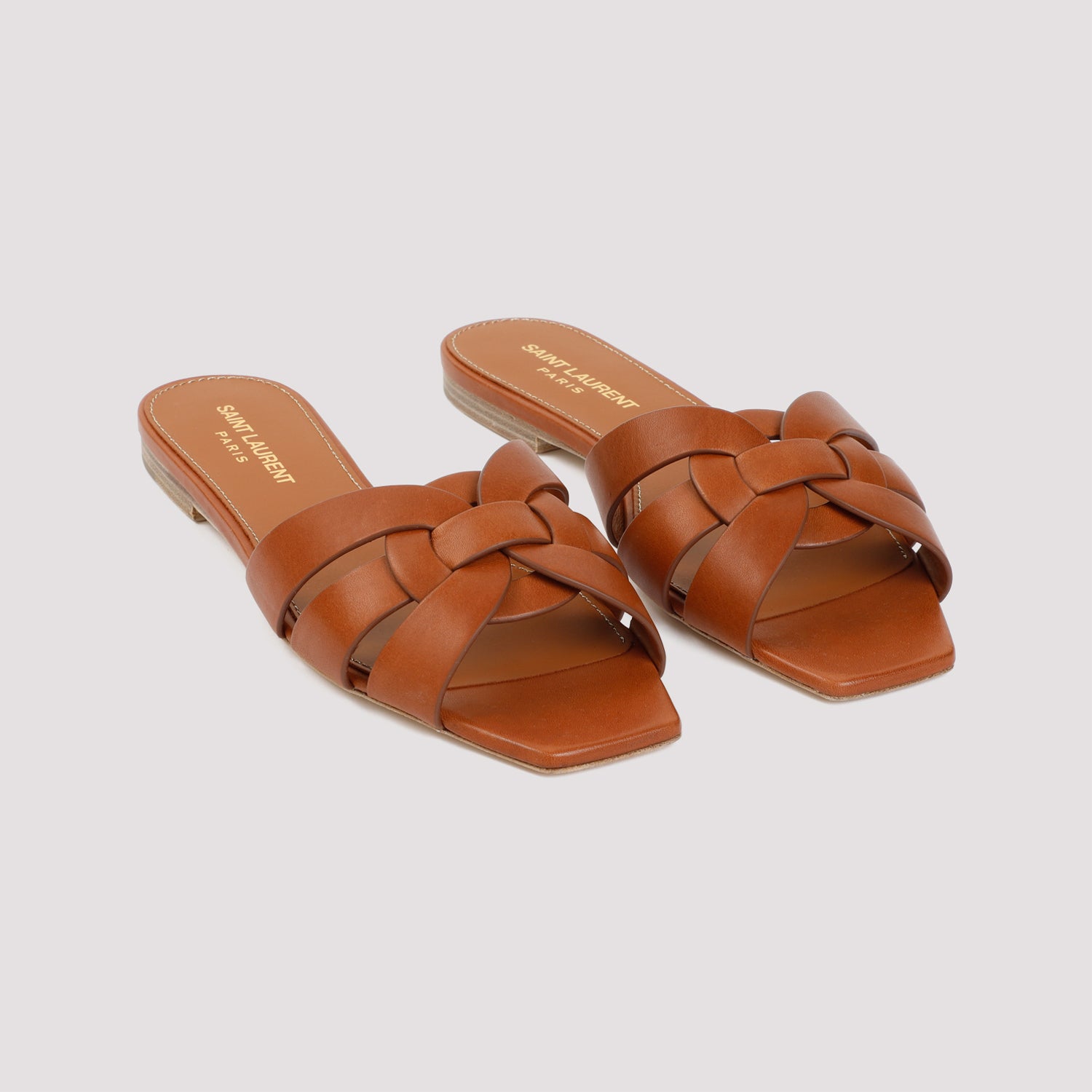 Leather Tribute Flats