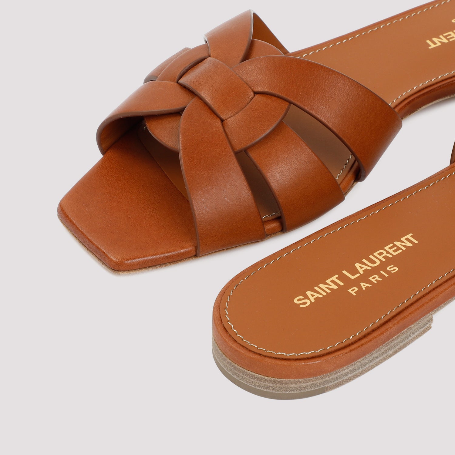 Leather Tribute Flats