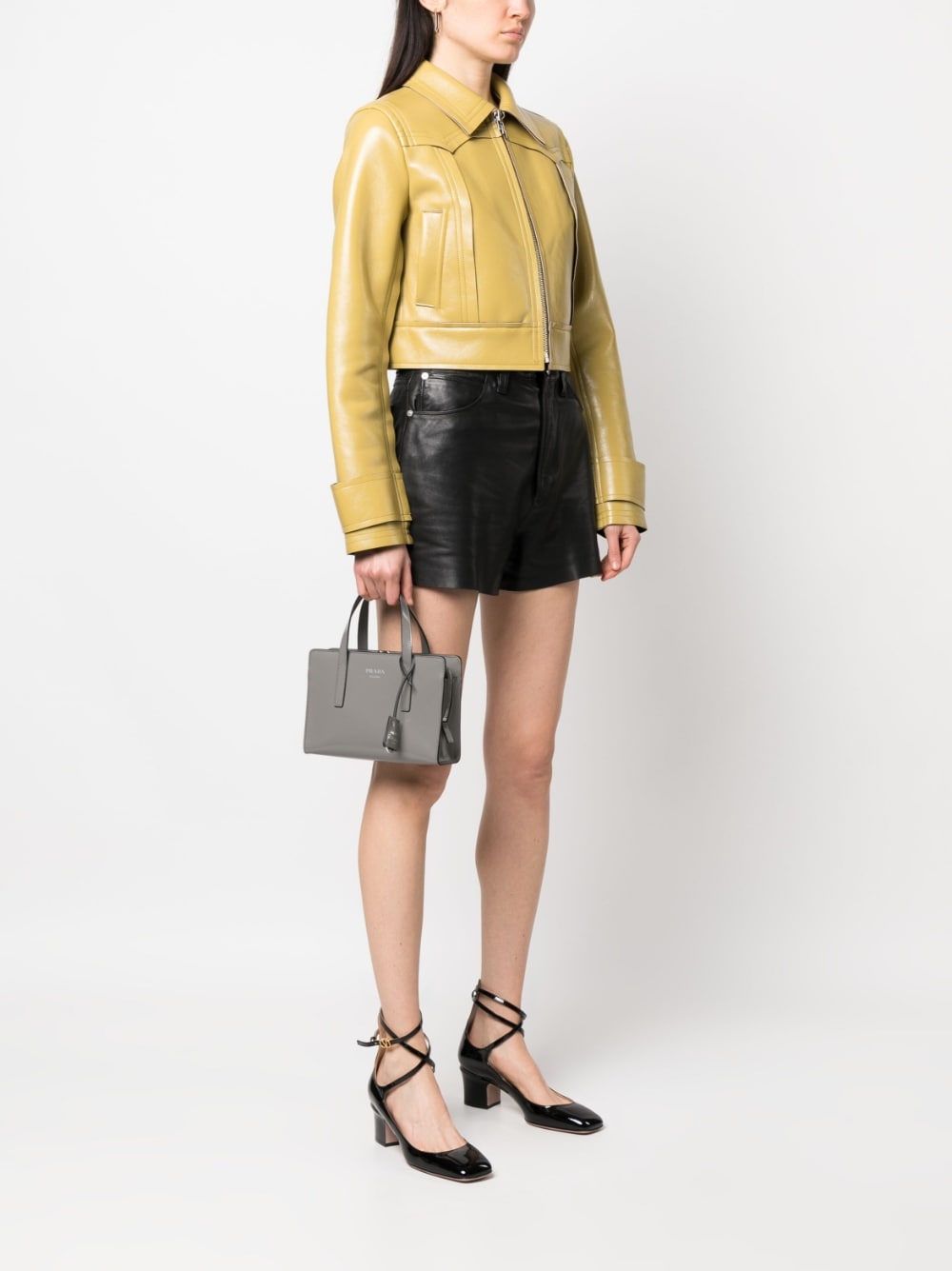 RE-EDITION 1995 MINI BRUSHED LEATHER BAG