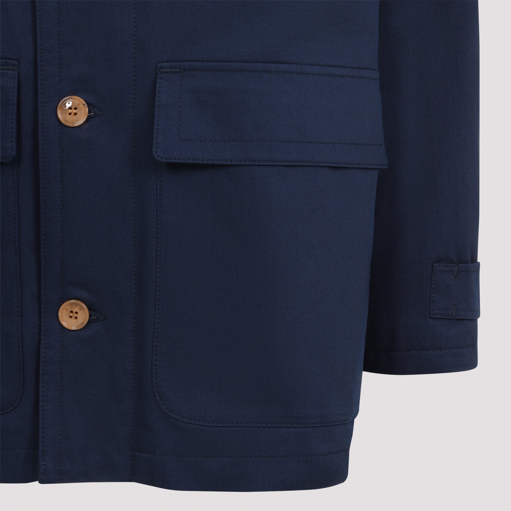 Jacket With Contrasting Collar