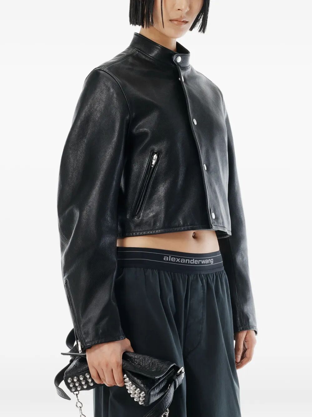 MID RISE PLEATED KNEE PANT