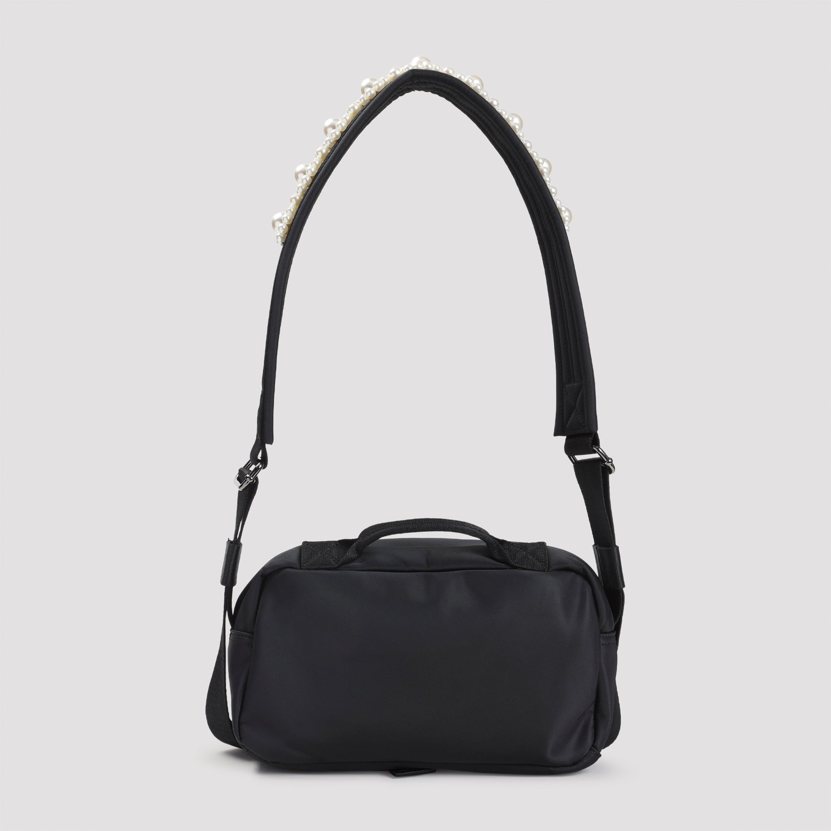 Classic Bow Crossbody Bag With Emboidery