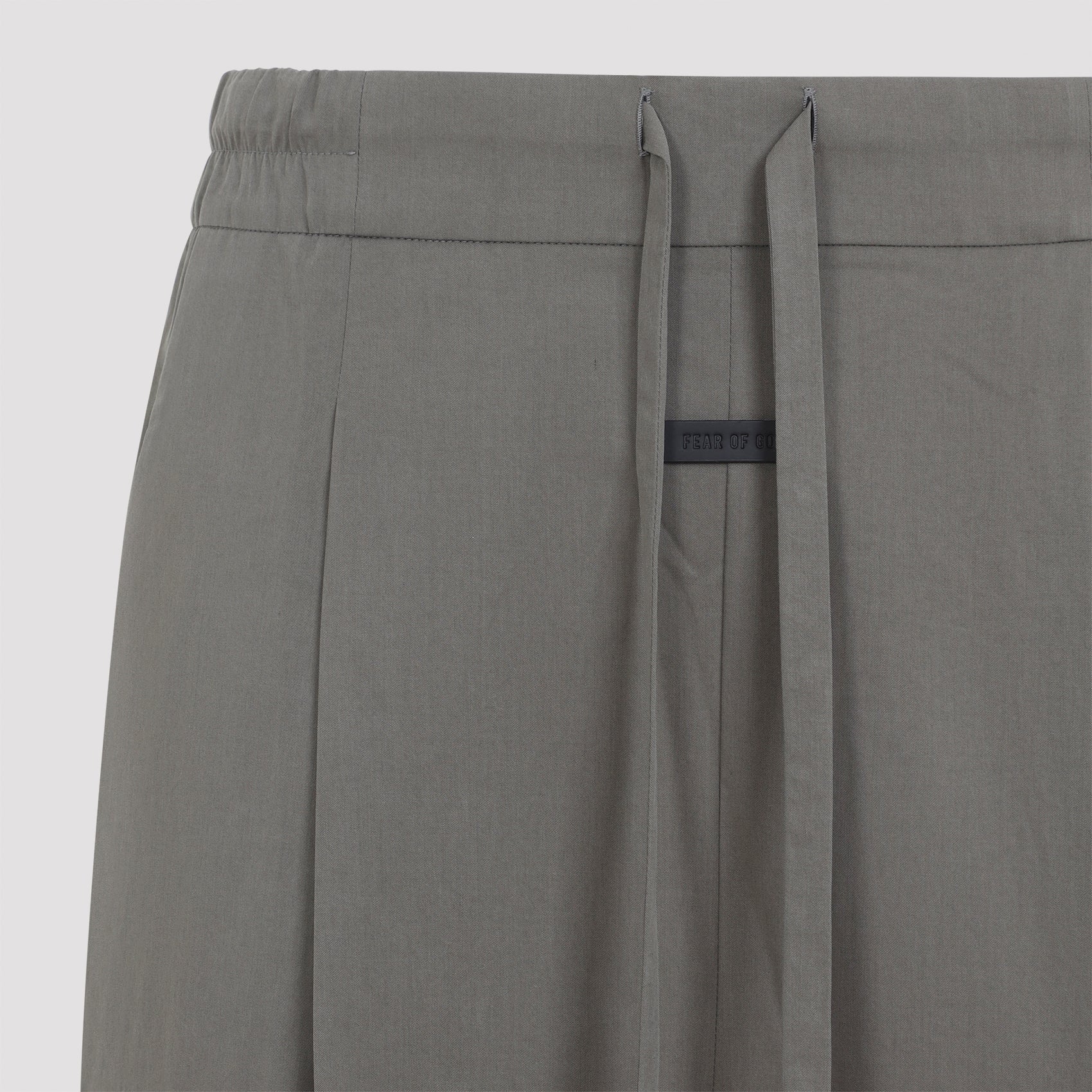 Drawstring Straight Pants