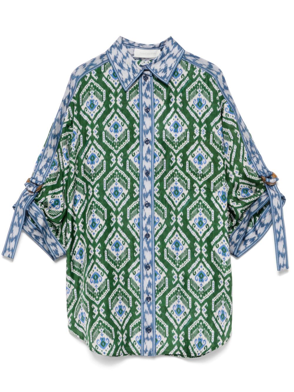 RELAXED-FIT WYLIE SILK SHIRT