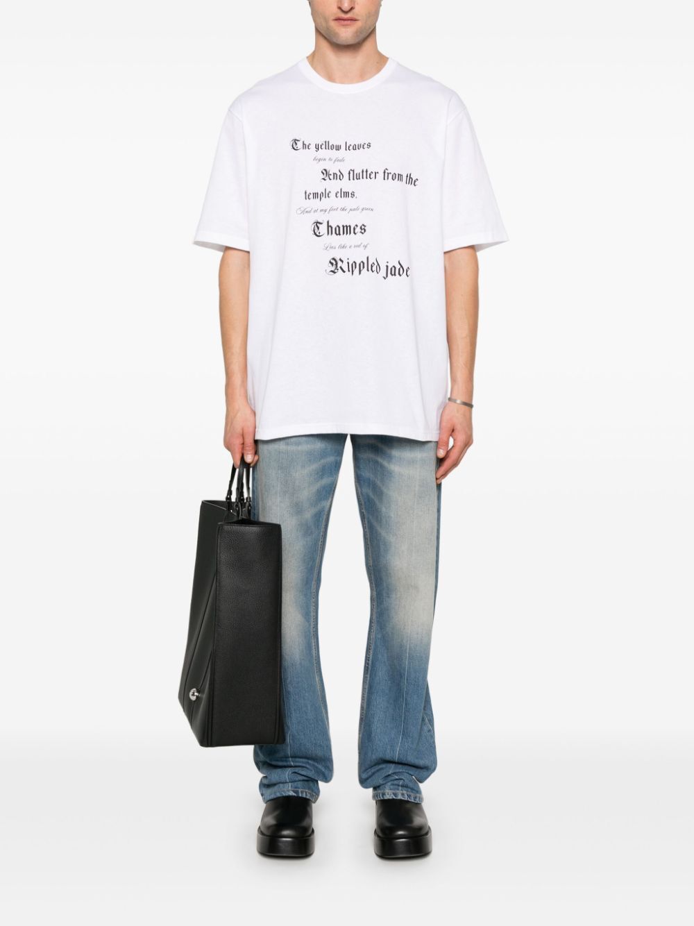 TEXT-PRINT T-SHIRT