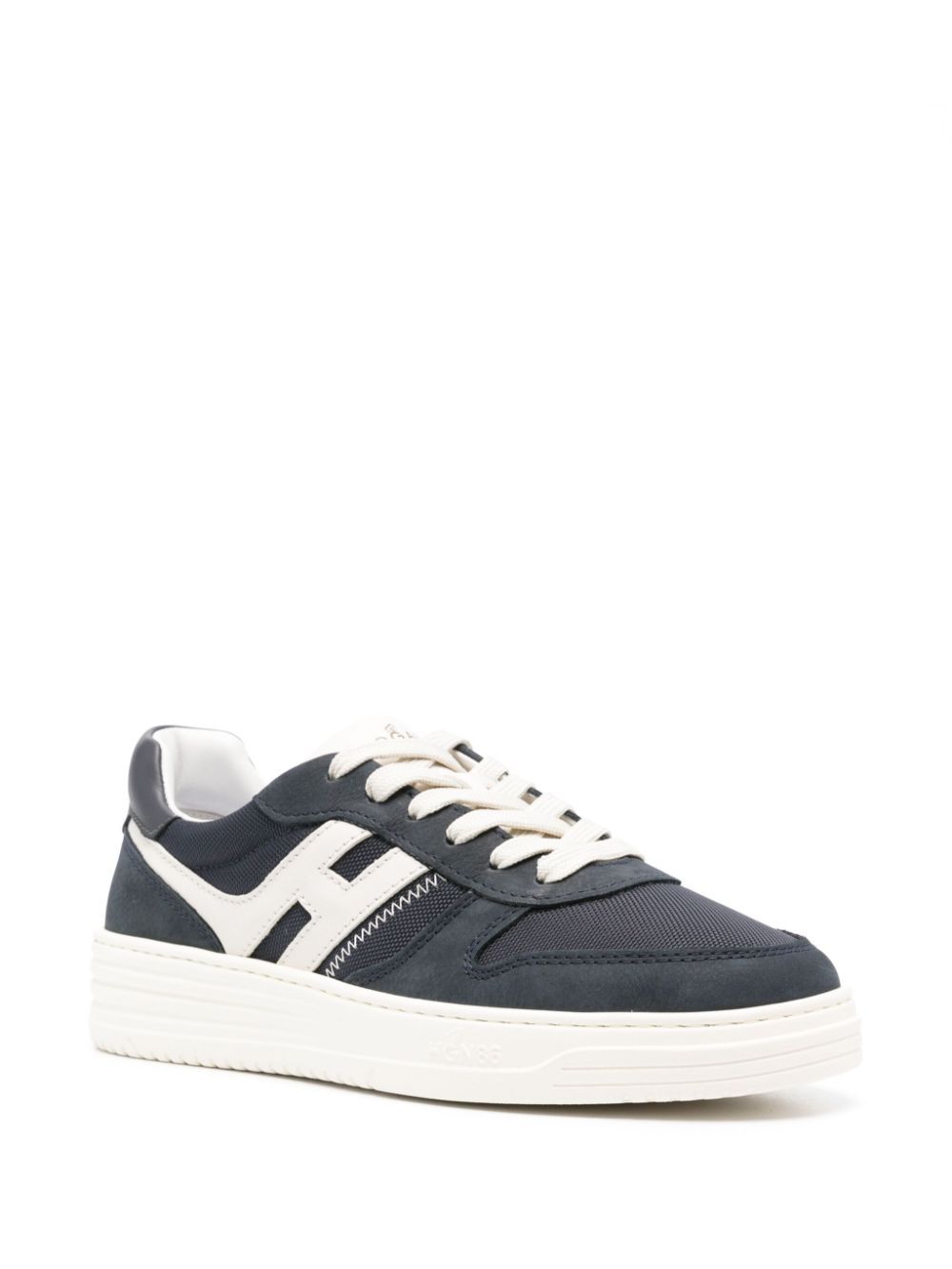 NUBUCK AND TECHNICAL FABRIC H630 SNEAKERS