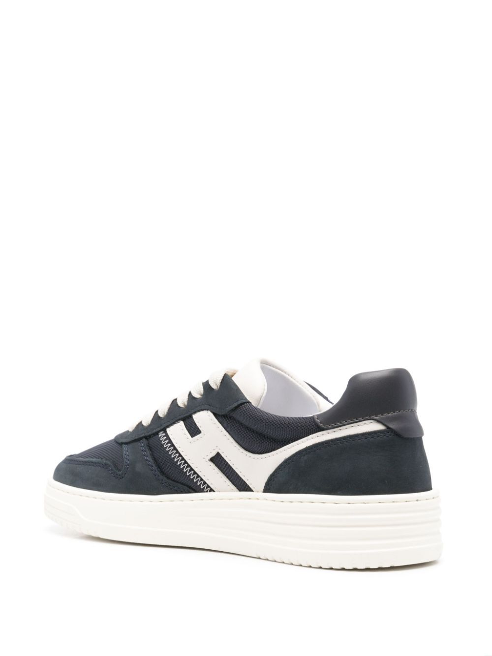 NUBUCK AND TECHNICAL FABRIC H630 SNEAKERS