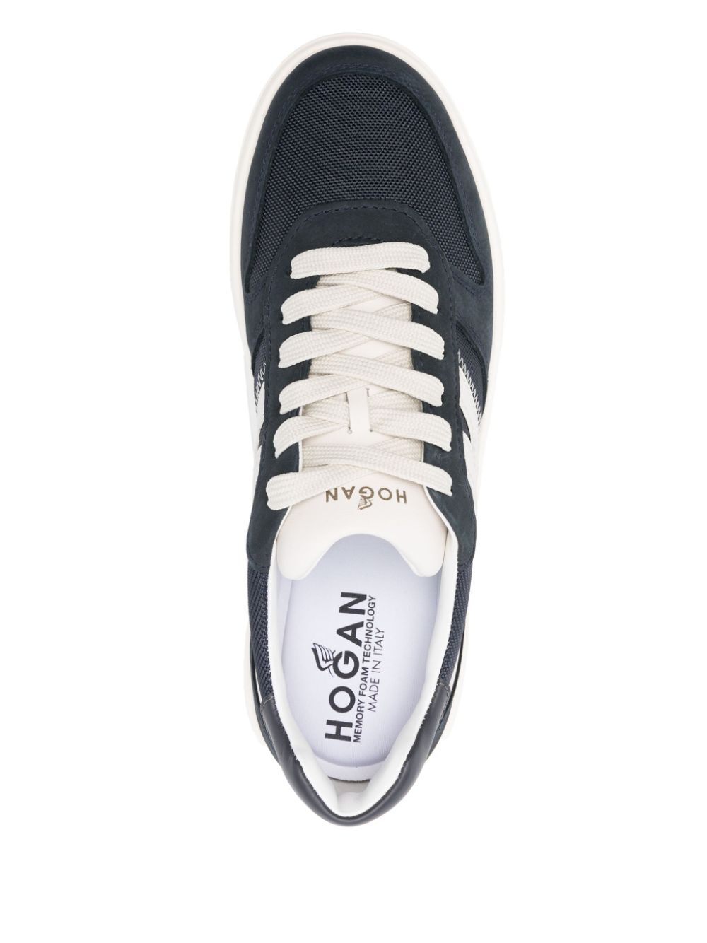 NUBUCK AND TECHNICAL FABRIC H630 SNEAKERS
